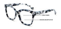Women Large Oversized Progressive Clear Bifocal Reading glasses - No Line or Bub