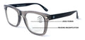 Men Progressive Bifocal Reading Glasses – No Line - Clear Zero Power On Top Read