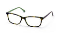Rectangular RX'Able Acetate Non-prescription Glasses Frame Clear Lens Eyeglasses - Vision World