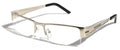 Men Rectangular Half Rimless Metal Reader Reading Glasses Sophisticate look 1230 - Vision World
