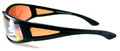 BiFocal Black Sunglasses With Copper Amber Driving Lens - Anti-Blue Ray Bi-focal - Vision World