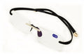 Thin Rimless Reading Glasses with Memory Flex Temple AR Anti-Reflective Coating - Vision World