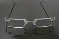 Thin Rectangle Rimless Readers with Anti-Reflective AR Coating Reading Glasses