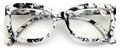 Women Big Lens Butterfly Reading Glasses - Fun Cateye Clear Lens Readers Leopard - Vision World
