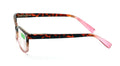 3 Pairs Classic Reader Spring Hinges Half Translucent Leopard Reading Glasses - Vision World