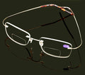 Bifocal Lightweight Slim Rimless Wire Reader - Flexible Reading Glasses Bi-Focal - Vision World