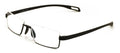 Men Large Wide Featherweight Slim Half Rim Memory Flex Reading Glasses AR coatin - Vision World