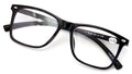 Men Premium Reading Glasses TR90 with Extended Temple - Clear Lens Reader Spring