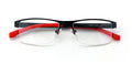 Men Rectangular Non-prescription Glasses Frame Clear Lens Rx'able Eyeglasses TR9