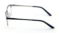 Women Stainless Steel Metal  Non-prescription Eye Glasses Frame Clear Lens Half - Vision World
