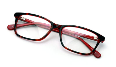 Rectangular Acetate Reading Glasses - Reduce Eyestrain Anti Blue light computer