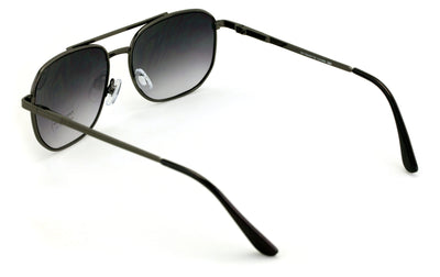 Metal Rectangle Sunglasses - Aviator Spring Hinge Tinted Readers Reading Glasses