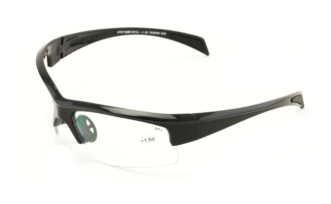 Bifocal Performance Protective Safety Reading Glasses Anti Slip Nose Temple Z87 - Vision World
