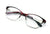 Women Fashion Metal Non-prescription Glasses Clear Lens Eyeglasses Frame WideFit - Vision World