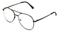Quality Metal Aviator Reading Glasses - Spring Hinge Tear Drop Reader gold brown - Vision World
