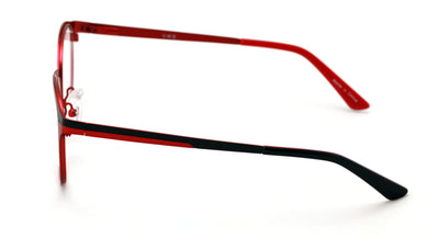 Round Circular Stainless Steel Non-prescription Eye-Glasses Frame Clear Lens - Vision World