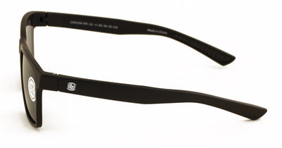 Lightweight Men Progressive Bifocal Reading Sunglasses –Clear  Zero Power on Top