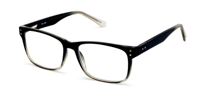 Large Men Premium Rectangular Reading Glasses Optical Frame Reader Spring Hinge 1498 - Vision World