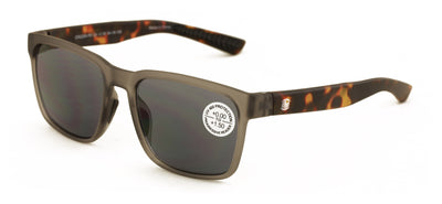 Lightweight Men Progressive Bifocal Reading Sunglasses –Clear  Zero Power on Top