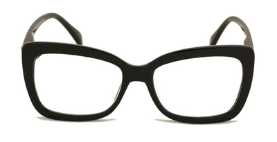 Women Big Lens Butterfly Reading Glasses - Fun Cateye Clear Lens Readers Leopard - Vision World