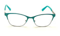 Women Fashion Metal Non-prescription Glasses Clear Lens Eyeglasses Frame WideFit - Vision World