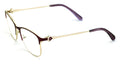 Women's Half Rim Optical Frame Reading Glasses Rhinestones - Clear Eyeglasses - Vision World