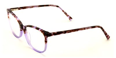 Women 2 Tone Leopard Acetate Non-prescription Glasses Frame Clear Lens Eyeglasse - Vision World
