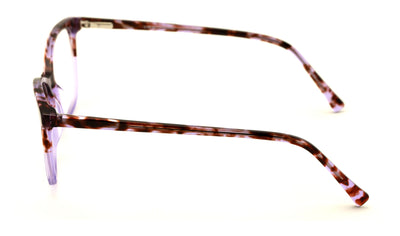 Women 2 Tone Leopard Acetate Non-prescription Glasses Frame Clear Lens Eyeglasse - Vision World