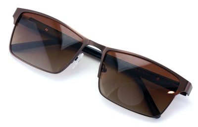 Men Sunglasses Reading Glasses - Metal Extra Large Reader - 152mm NOT BIFOCAL
