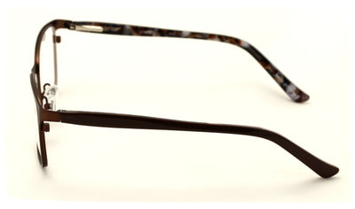 Stainless Steel Non-prescription Glasses Frame Clear Lens Metal Eyeglasses RXabl - Vision World
