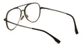 Men Large Aluminum Optical Frame Wide Fitment Reading Glasses Titanium Leg 147mm
