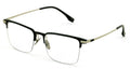Men Aluminum Optical Frame Wide Rectangular Reading Glasses Titanium Temple Ti03