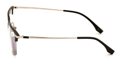 Men Aluminum Optical Frame Wide Rectangular Reading Glasses Titanium Temple Ti03