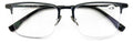 Men Aluminum Optical Frame Wide Rectangular Reading Glasses Titanium Temple Ti03