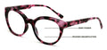 Women Round Progressive Clear Bifocal Reading glasses -No Line Zero Power on ToP