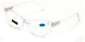 Cateye Transparent Clear Reading Glasses - Sexy Female Readers - Spring Hinge