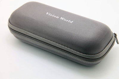 Men Reading Glasses - Metal with Plastic Temple Extra Large Reader - 152mm Wide - Vision World