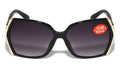 Women Bifocal Oversized Rhinestones Reading Glasses - UV 400 Protection Readers