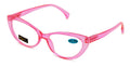 Cateye Transparent Clear Reading Glasses - Sexy Female Readers - Spring Hinge