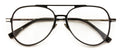 Men Large Aluminum Optical Frame Wide Fitment Reading Glasses Titanium Leg 147mm