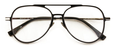 Men Large Aluminum Optical Frame Wide Fitment Reading Glasses Titanium Leg 147mm