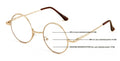 Progressive No Line Multifocus Round Metal Reading Glasses – Tri-Focal Reader fo