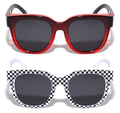 2 Pairs Women Round Polarized Fit Over Fitover Sunglasses Anti-Glare UV