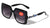 Women Square Oversized Rhinestones Gem Bifocal Reading Sunglasses Outdoor Reader