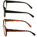 2 Pairs Round Retro Women Reading glasses - Rx Magnified Readers Cateye Vintage