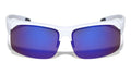 Men Half Rim Polarized Sport FIT OVER Sunglasses Wear Over Prescription Eyeglass