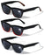 3 Pairs Women Reading Sunglasses - Bold TT Full Lens Readers Outdoor NOT BIFOCAL