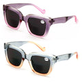2 Pairs Women BIFOCAL Sunglasses Bold Oversized Fashion Outdoor UV Protection Re