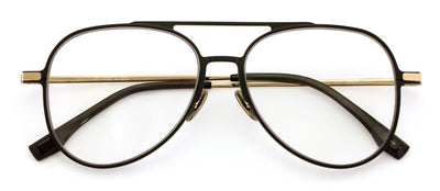Men Large Aluminum Optical Frame Wide Fitment Reading Glasses Titanium Leg 147mm