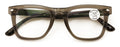 Men Progressive Bifocal Reading Glasses – No Line - Clear Zero Power On Top Read